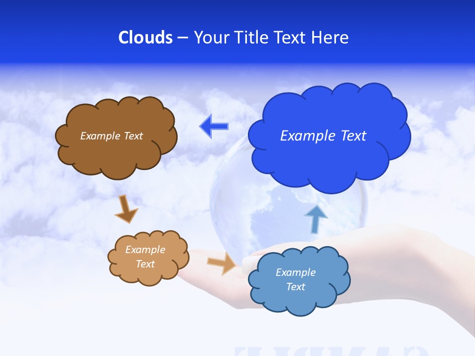Person Land Help PowerPoint Template