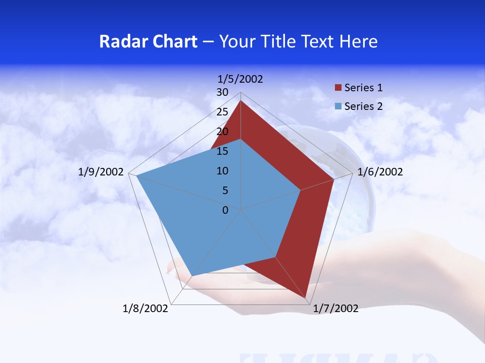 Person Land Help PowerPoint Template