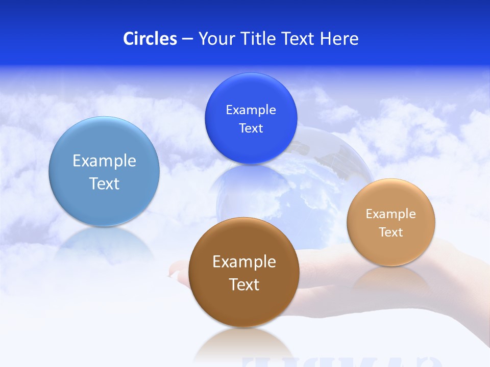 Person Land Help PowerPoint Template