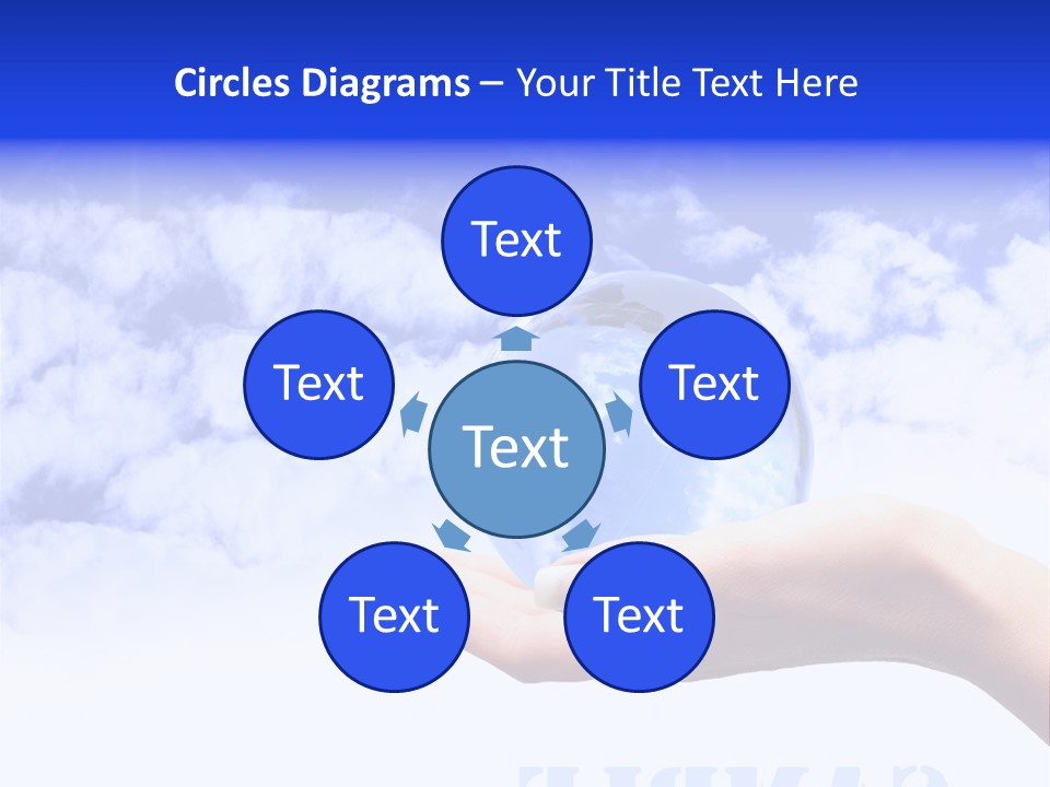 Person Land Help PowerPoint Template