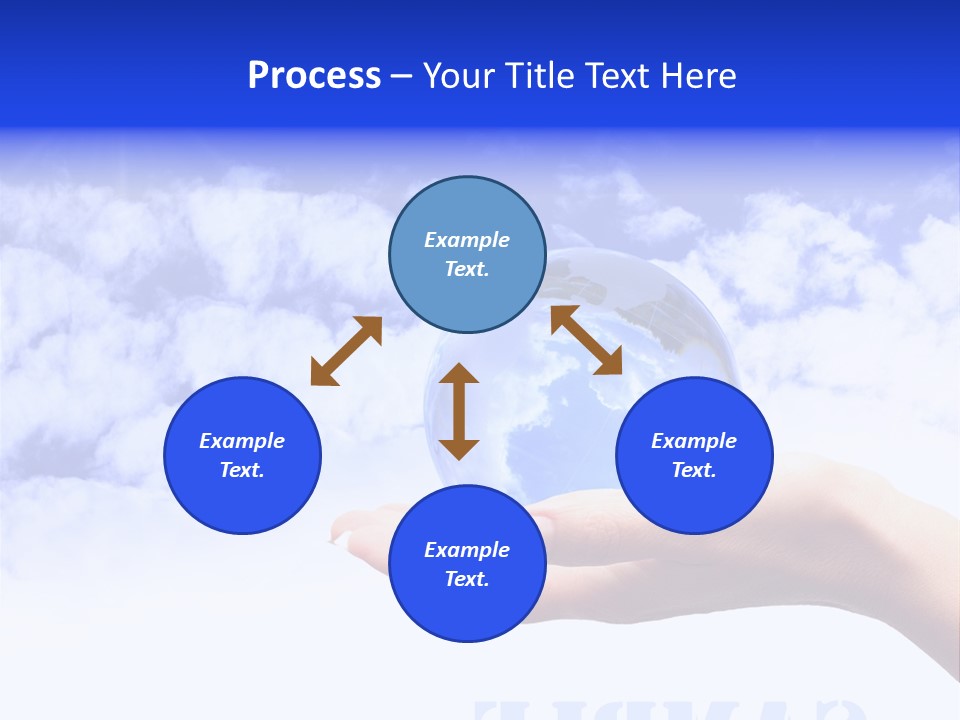 Person Land Help PowerPoint Template