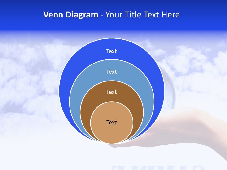 Person Land Help PowerPoint Template