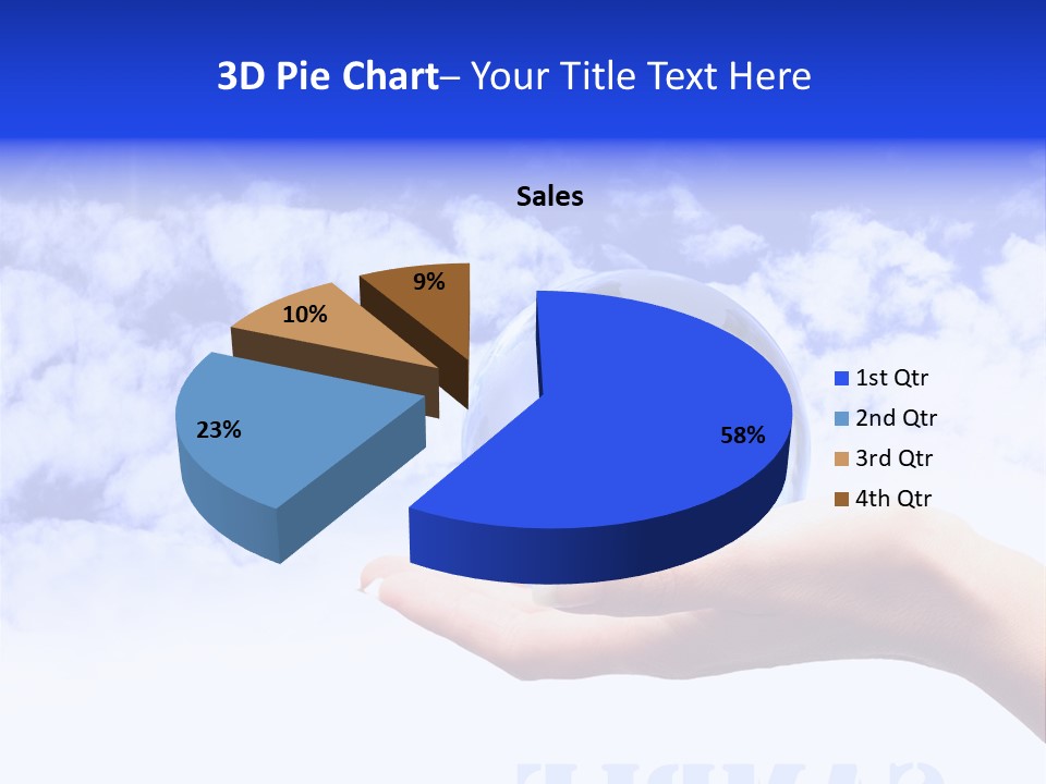 Person Land Help PowerPoint Template