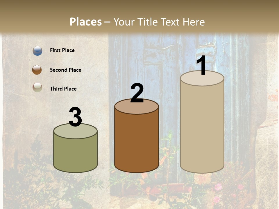 Town Exterior Paint PowerPoint Template