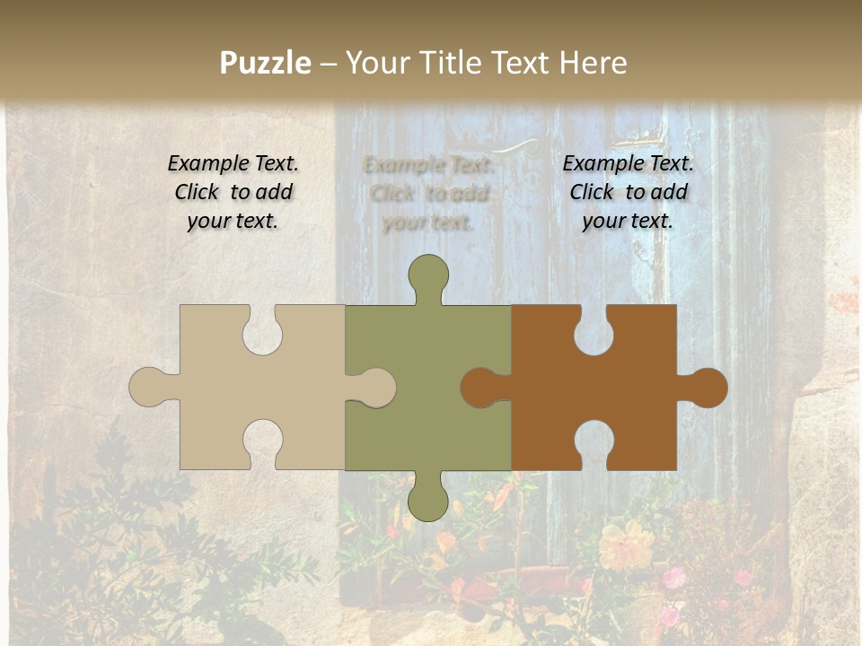 Town Exterior Paint PowerPoint Template