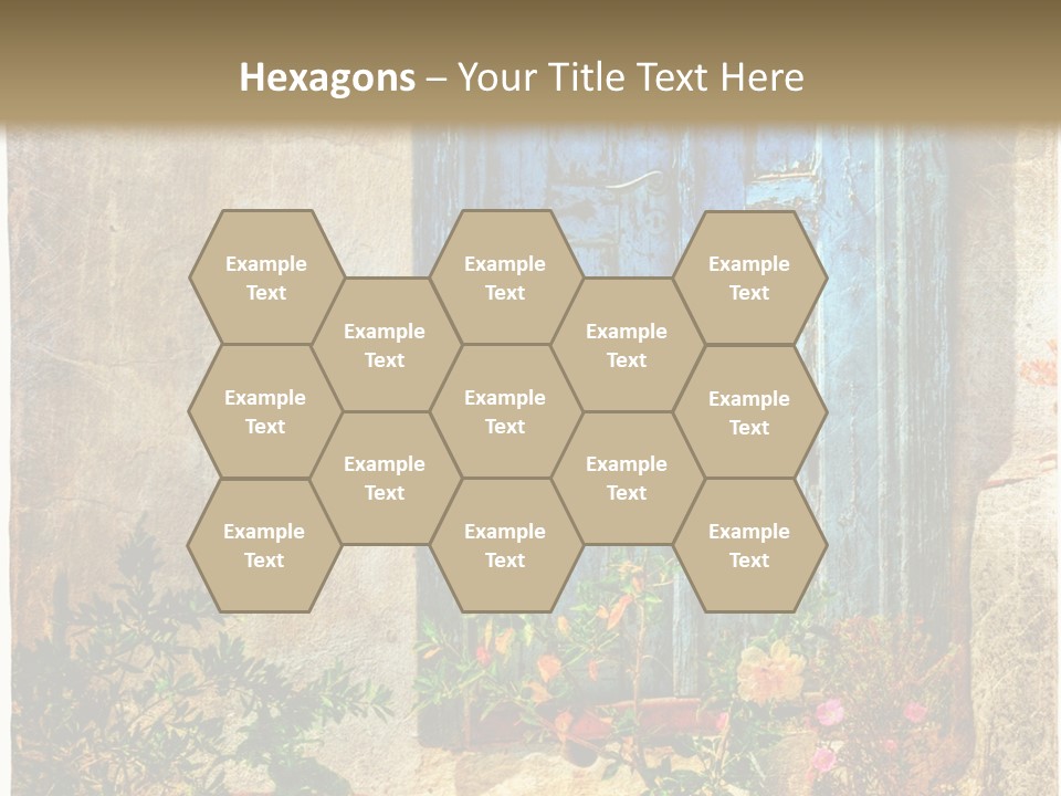 Town Exterior Paint PowerPoint Template