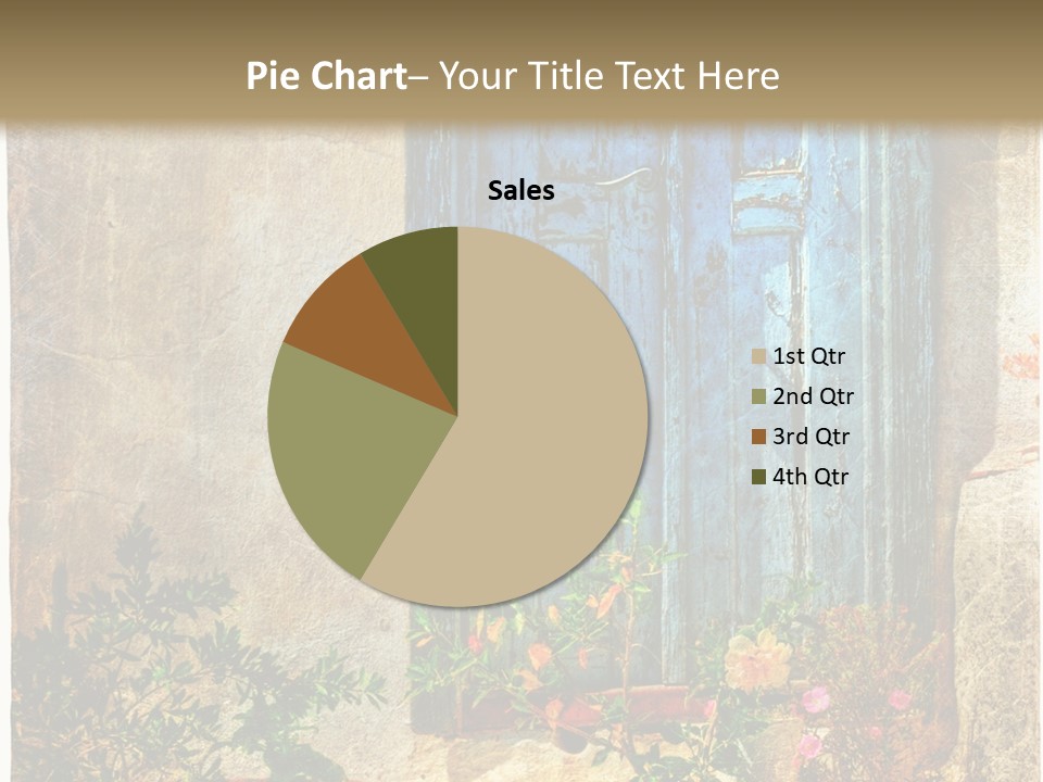 Town Exterior Paint PowerPoint Template