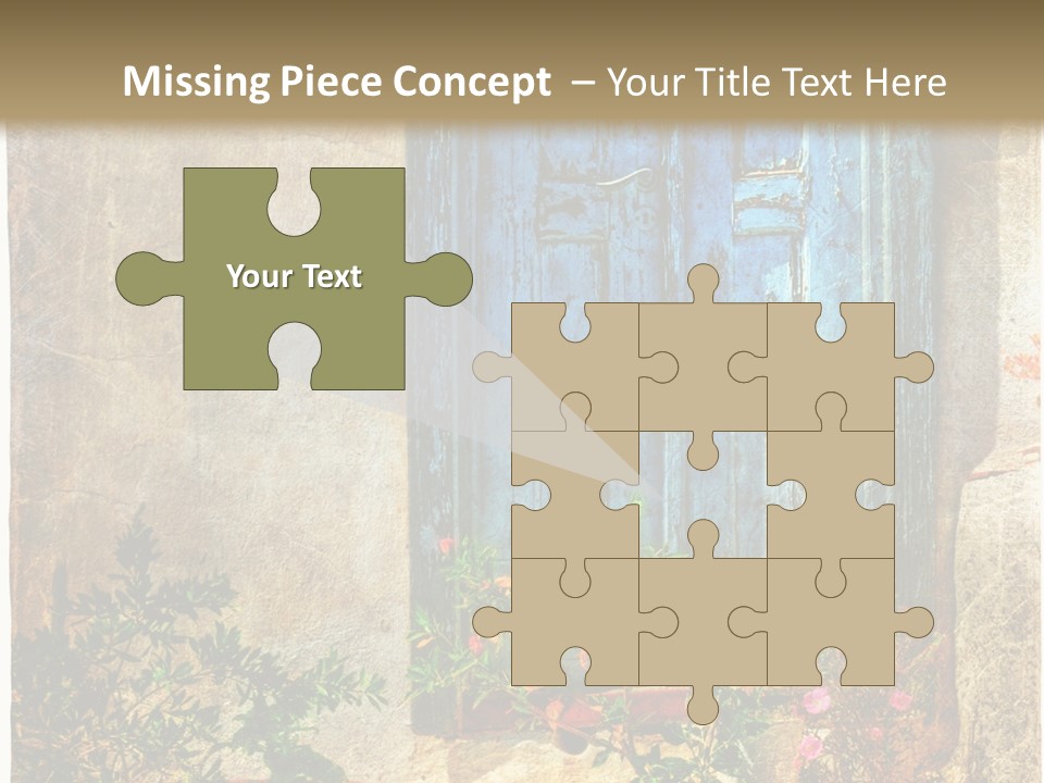 Town Exterior Paint PowerPoint Template