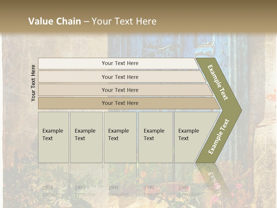 Town Exterior Paint PowerPoint Template