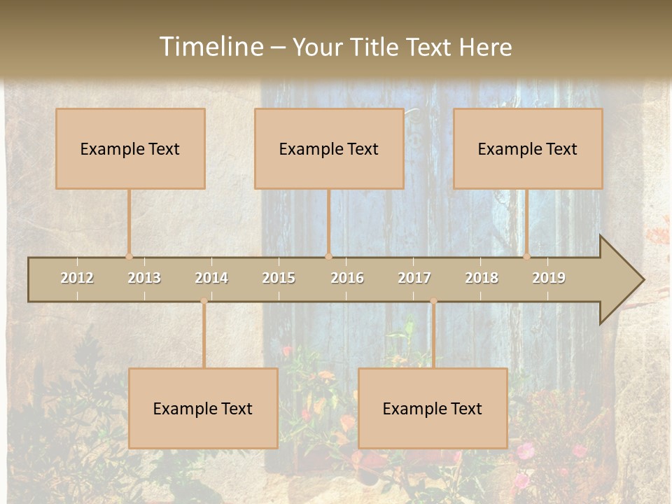 Town Exterior Paint PowerPoint Template