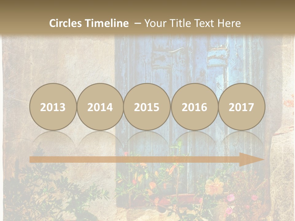 Town Exterior Paint PowerPoint Template