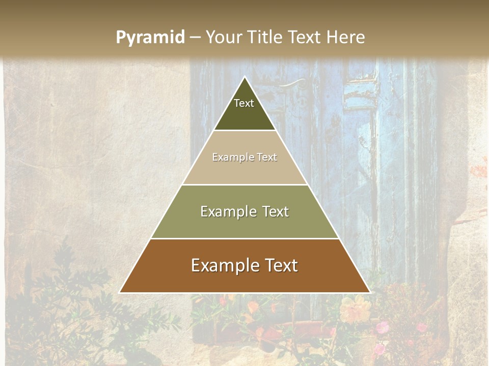 Town Exterior Paint PowerPoint Template