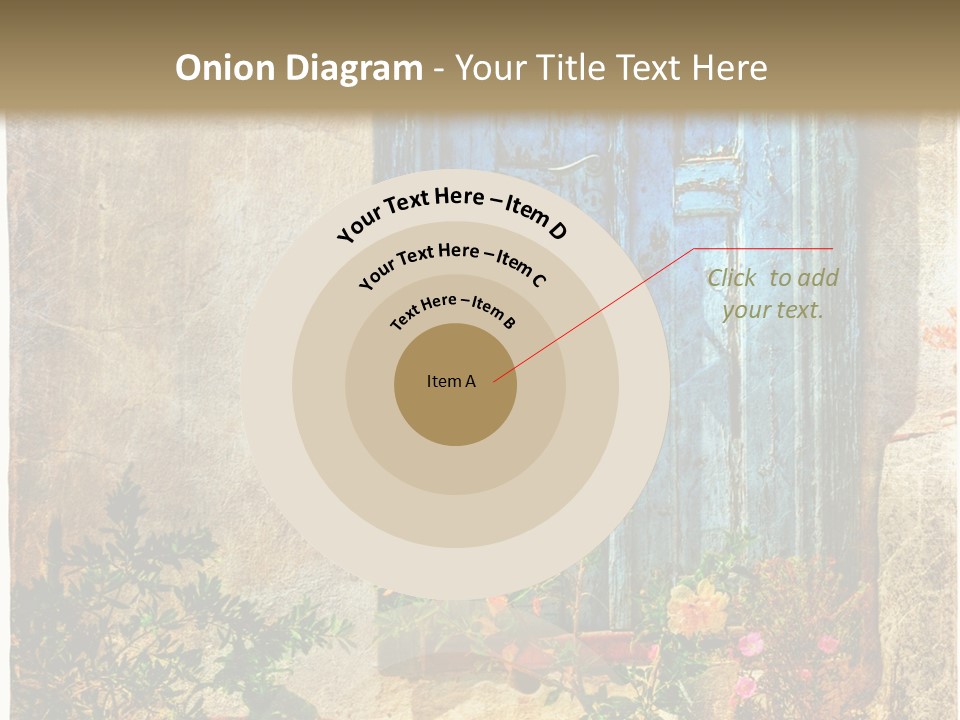 Town Exterior Paint PowerPoint Template