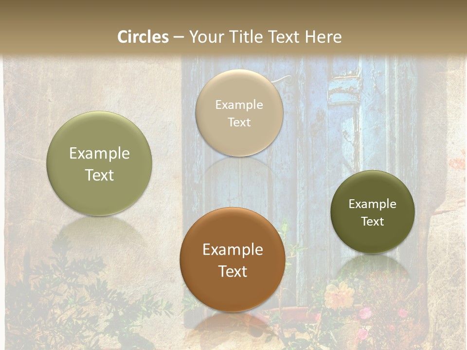 Town Exterior Paint PowerPoint Template