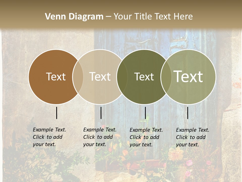 Town Exterior Paint PowerPoint Template