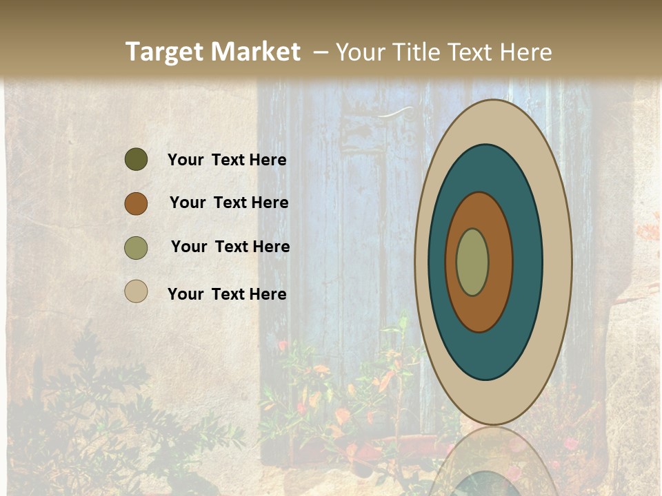 Town Exterior Paint PowerPoint Template