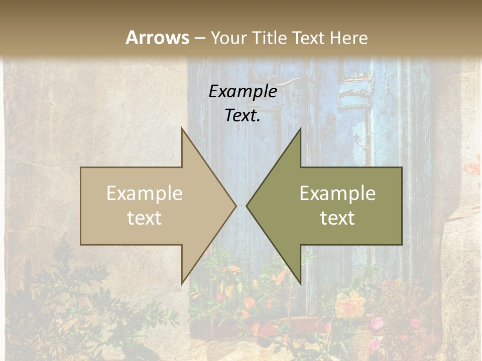 Town Exterior Paint PowerPoint Template