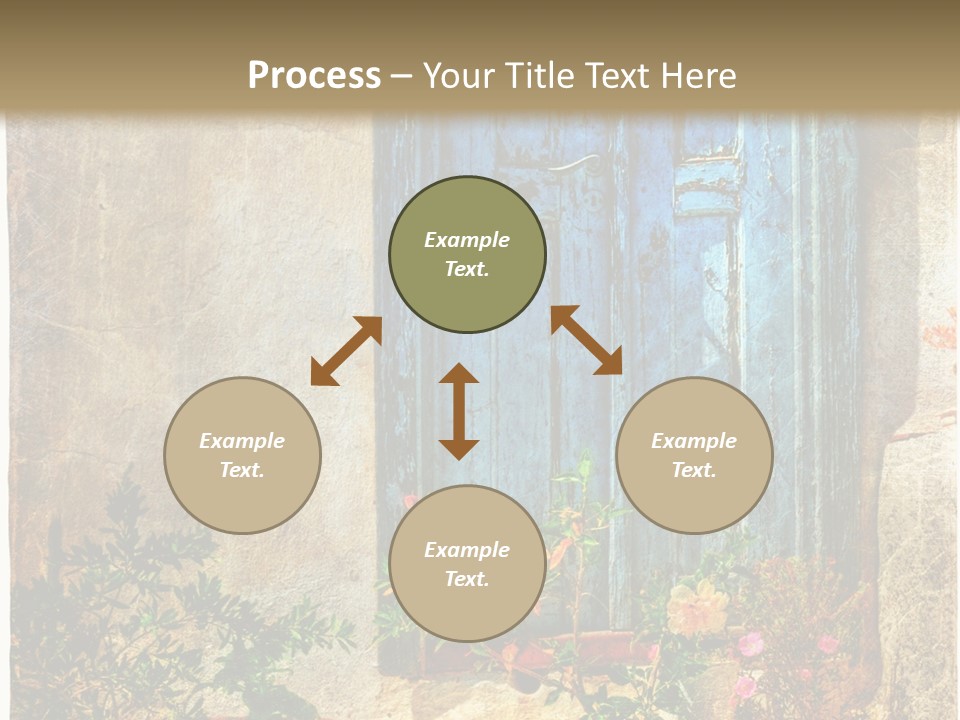 Town Exterior Paint PowerPoint Template