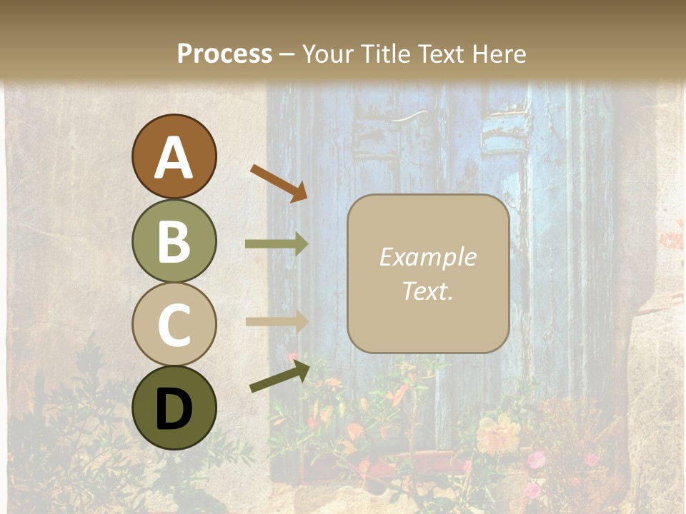 Town Exterior Paint PowerPoint Template