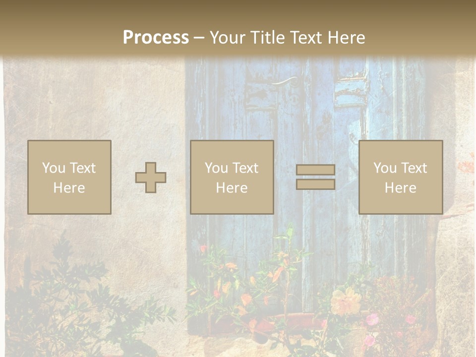Town Exterior Paint PowerPoint Template