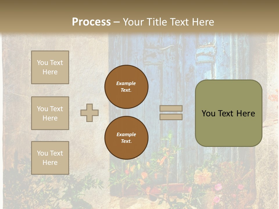 Town Exterior Paint PowerPoint Template