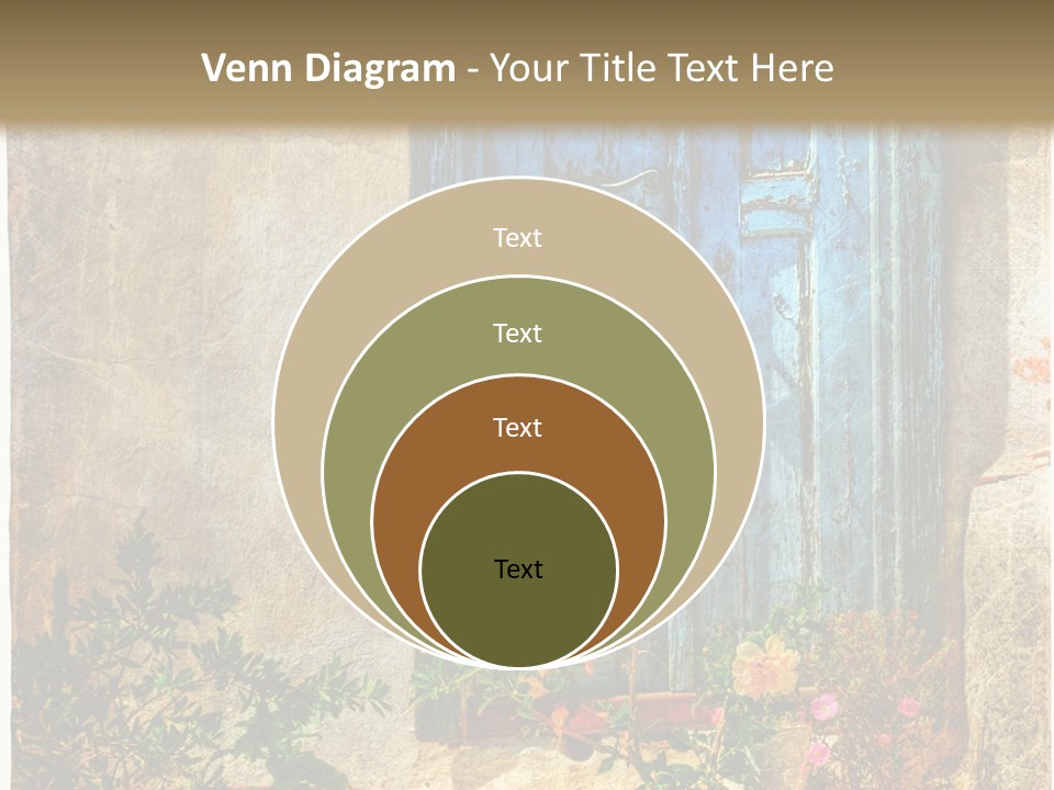 Town Exterior Paint PowerPoint Template