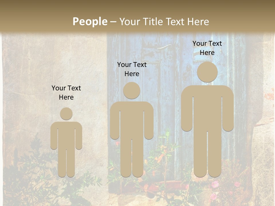 Town Exterior Paint PowerPoint Template