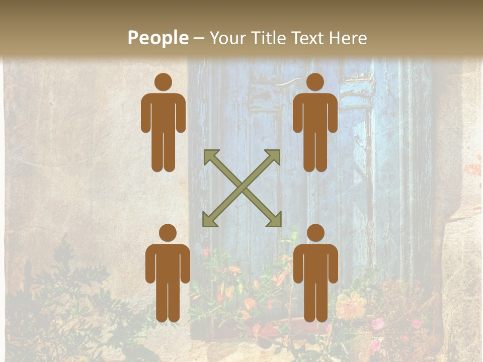 Town Exterior Paint PowerPoint Template