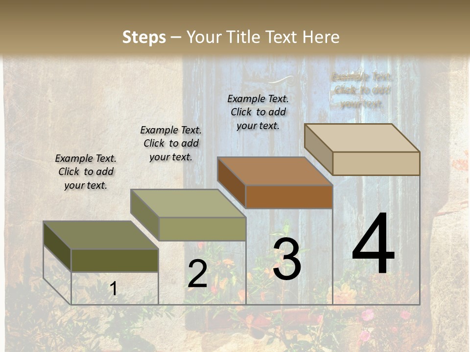 Town Exterior Paint PowerPoint Template