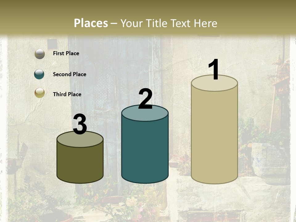 Wall City Architecture PowerPoint Template