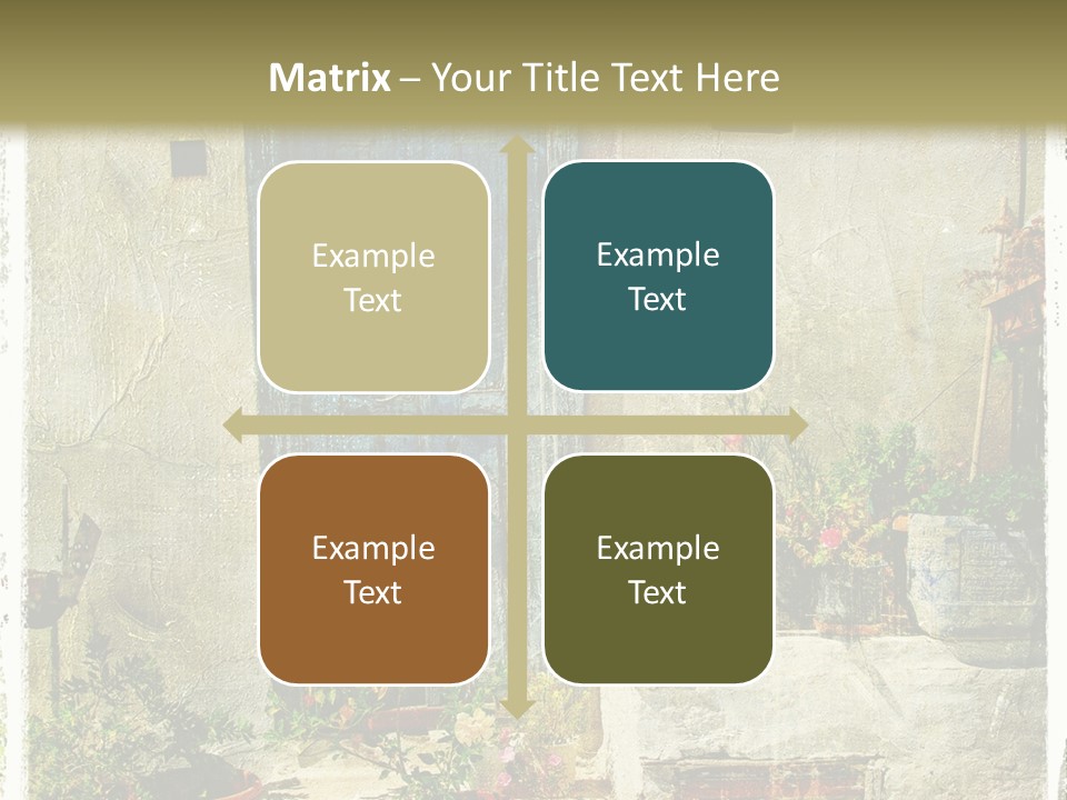 Wall City Architecture PowerPoint Template