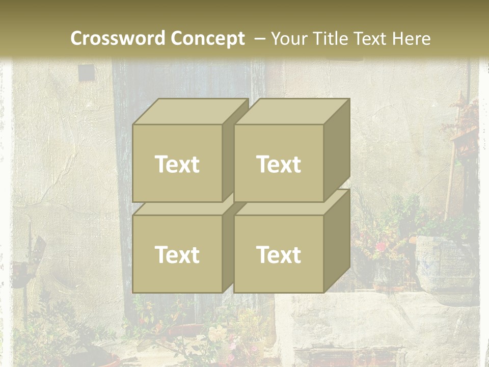 Wall City Architecture PowerPoint Template