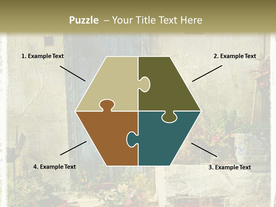 Wall City Architecture PowerPoint Template