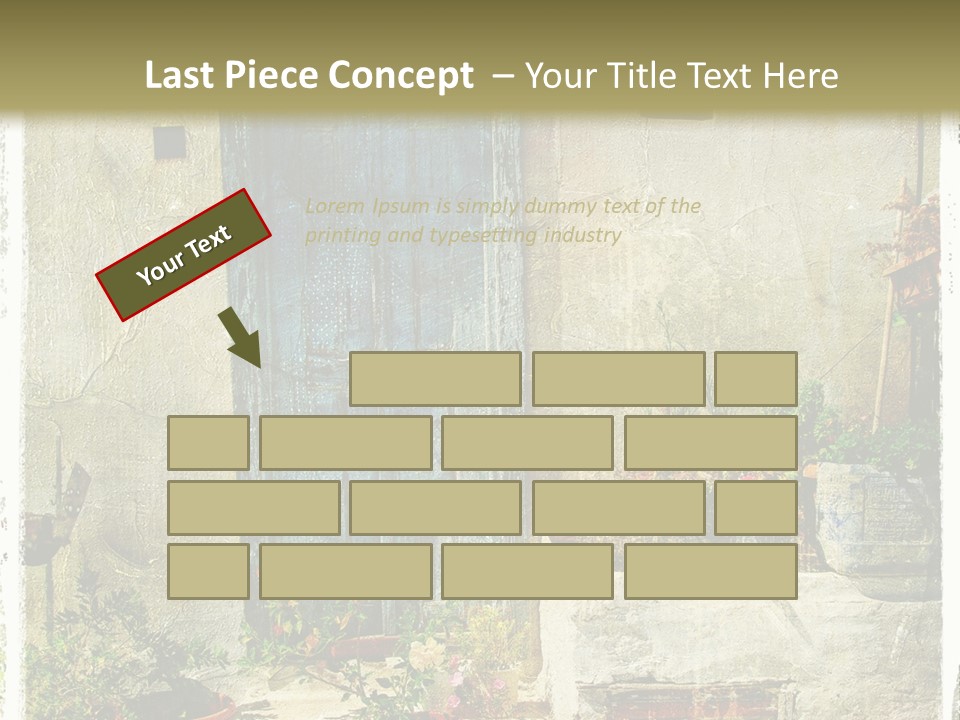 Wall City Architecture PowerPoint Template