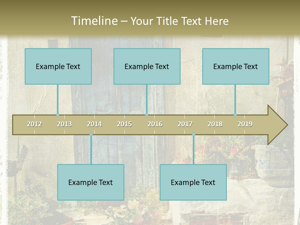 Wall City Architecture PowerPoint Template