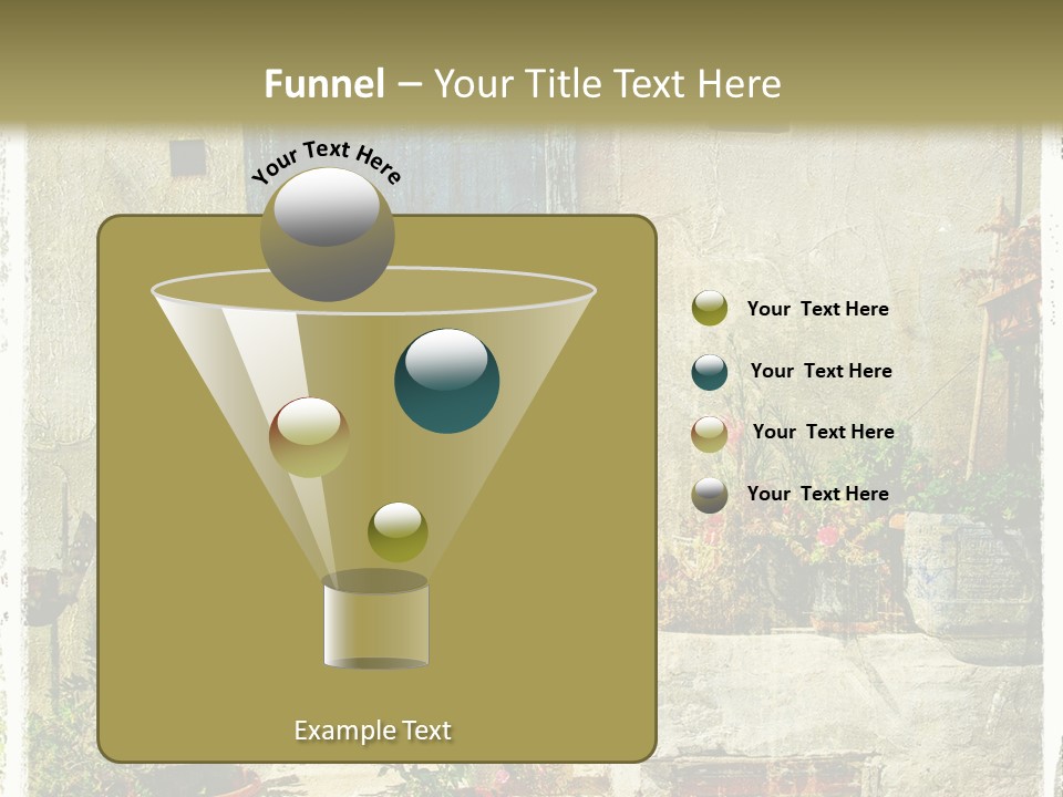 Wall City Architecture PowerPoint Template