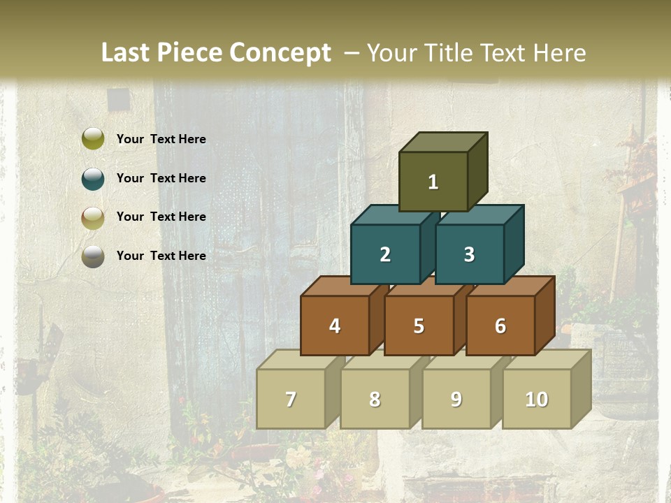 Wall City Architecture PowerPoint Template