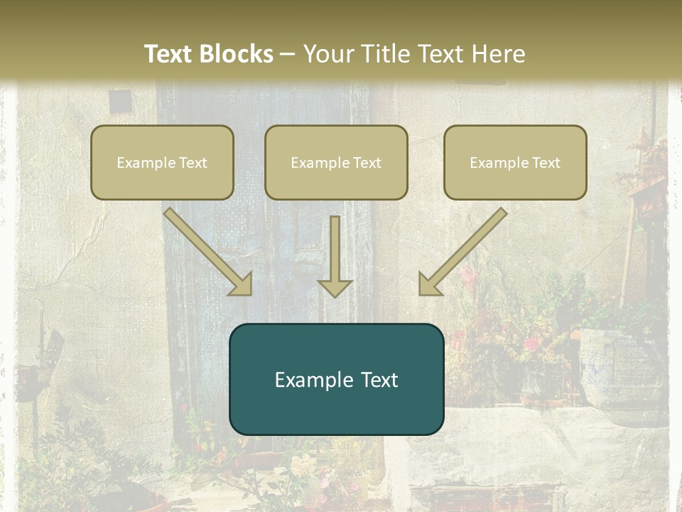 Wall City Architecture PowerPoint Template