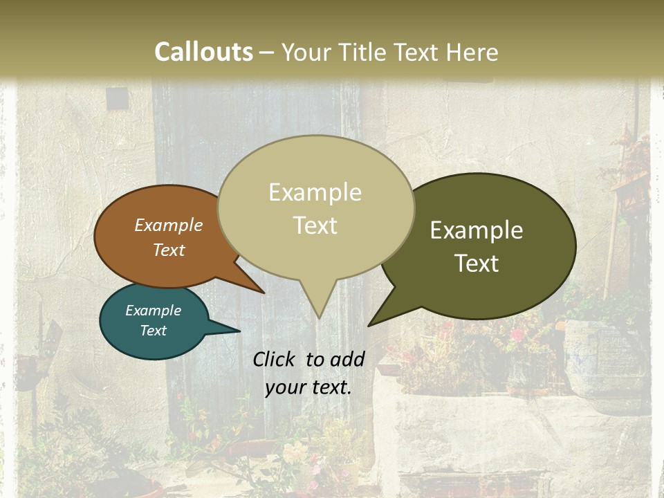 Wall City Architecture PowerPoint Template