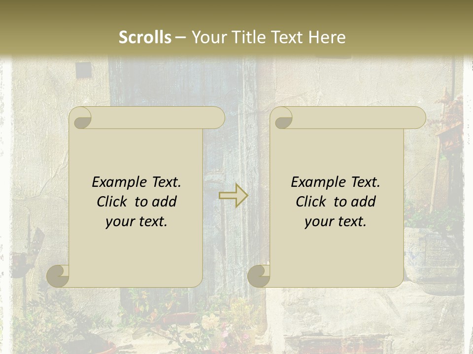 Wall City Architecture PowerPoint Template