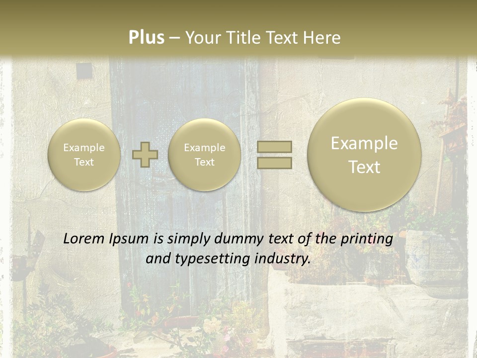 Wall City Architecture PowerPoint Template