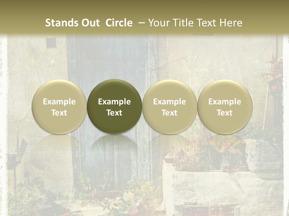 Wall City Architecture PowerPoint Template