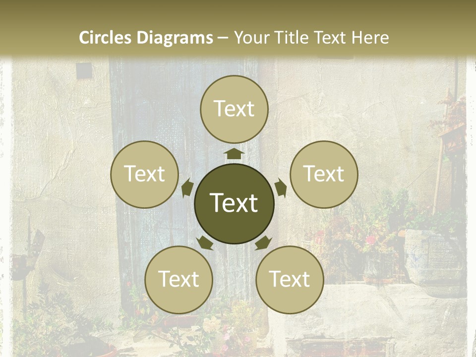 Wall City Architecture PowerPoint Template