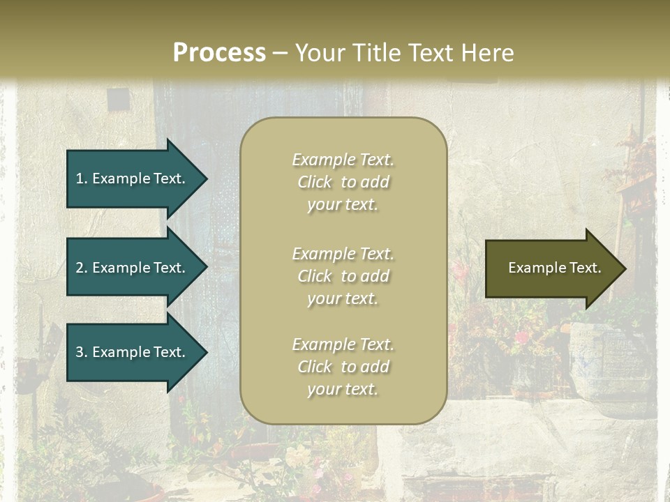 Wall City Architecture PowerPoint Template