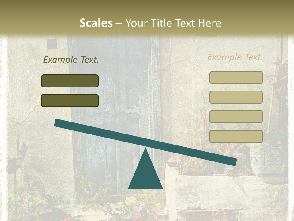 Wall City Architecture PowerPoint Template