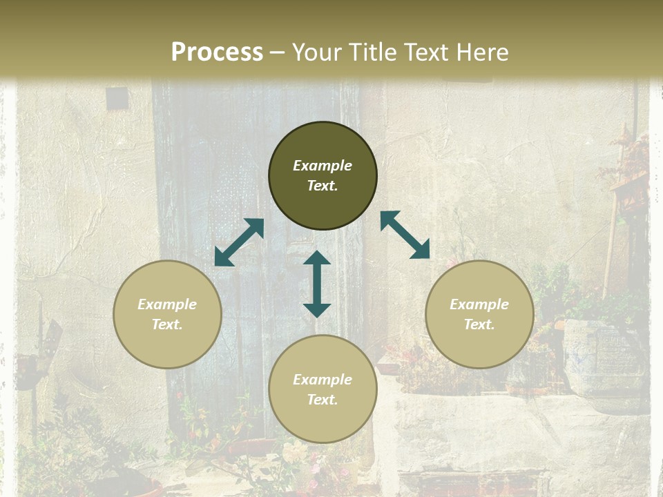 Wall City Architecture PowerPoint Template