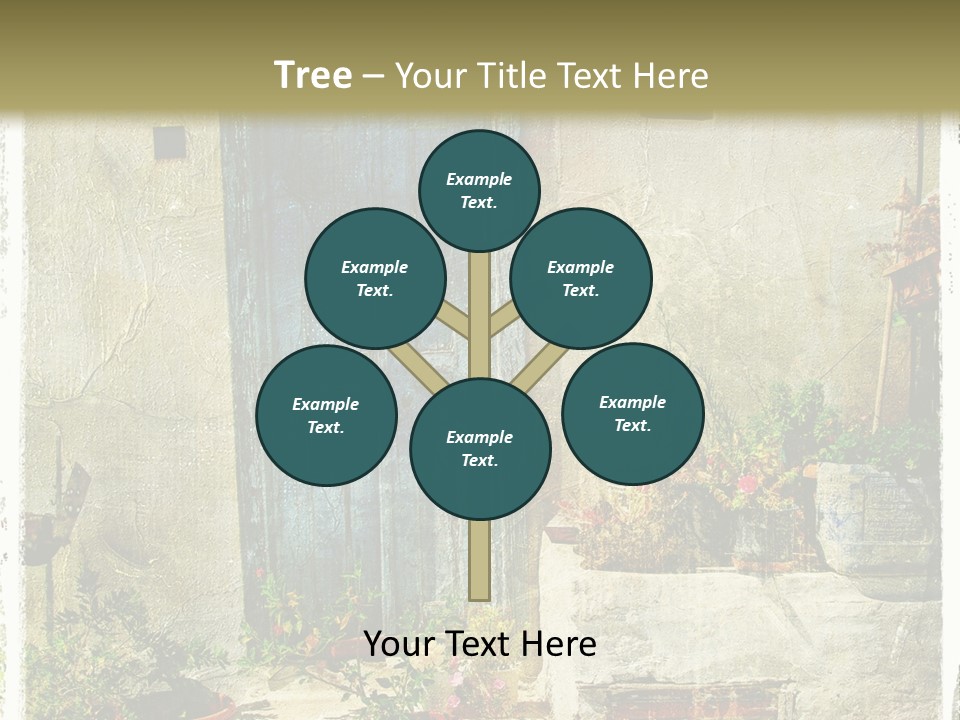 Wall City Architecture PowerPoint Template