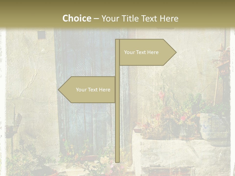 Wall City Architecture PowerPoint Template