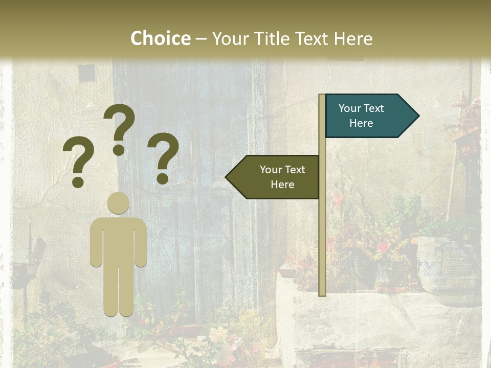 Wall City Architecture PowerPoint Template