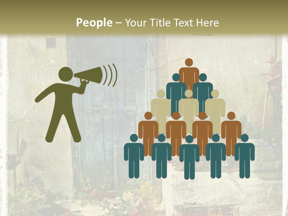 Wall City Architecture PowerPoint Template